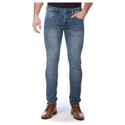 Jeansy męskie: Pepe Jeans Jeansy Męskie Finsbury 30/32 Niebieski