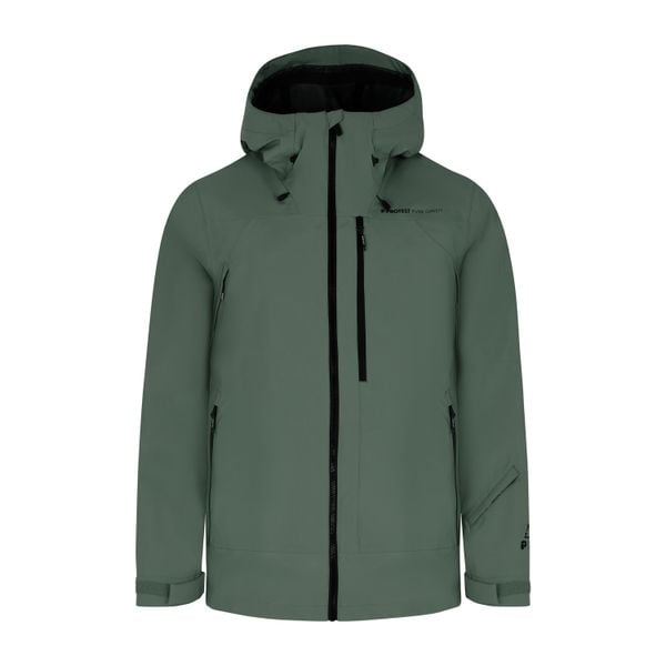 Kurtka narciarska Protest Abalony 3L. Zielone kurtki narciarskie i snowboardowe męskie Protest, na zimę, l, bez wzorów, bez kaptura, narciarskie. W wyprzedaży za 995.00 zł.