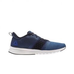 Buty do biegania męskie Reebok Print Lite Rush niebieskie. Niebieskie buty do biegania męskie Reebok, bez wzorów, z materiału, bez zapięcia, do biegania, reebok print. Za 251.00 zł.