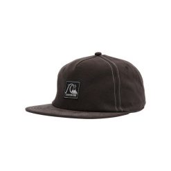 Czapka strapback dla Mężczyzn HERITAGE Czarny. Czarne czapki męskie Quiksilver, bez wzorów, z bawełny. Za 139.99 zł.