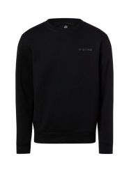 G-Star RAW Bluza męska Mężczyźni czarny jednolity, M. Czarne bluzy nierozpinane męskie G-Star Raw, m, bez wzorów, retro, bez ramiączek, bez kaptura. Za 399.95 zł.