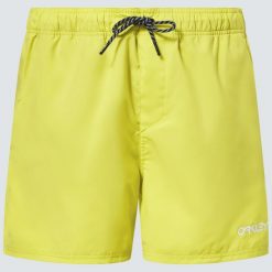 Krótkie Spodenki Męskie Oakley Beach Volley 16. Żółte szorty męskie Oakley, bez wzorów, sportowe. Za 141.99 zł.