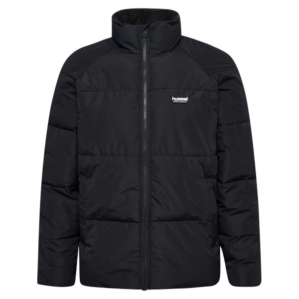 Kurtka puchowa Hummel. Czarne kurtki męskie HUMMEL, s, bez wzorów, z puchu, bez kaptura, outdoorowe. Za 403.25 zł.