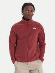 The North Face Polar Glacier NF0A8D0R Czerwony Regular Fit. Czerwone bluzy z polaru męskie The North Face, l, bez wzorów, z polaru, bez ramiączek, bez kaptura. Za 349.99 zł.