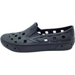 Trampki Vans Trek Slip-On, Dla obu płci. Czarne trampki męskie Vans, bez wzorów, z gumy, sportowe, bez zapięcia. Za 390.00 zł.