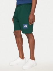 The North Face Szorty sportowe Nse Box NF0A8C1J Zielony Regular Fit. Zielone szorty sportowe męskie The North Face, bez wzorów, z syntetyku, sportowe. Za 169.99 zł.