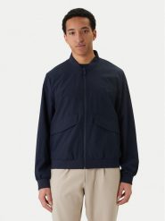 Calvin Klein Kurtka bomber LV04LF506G Granatowy Regular Fit. Niebieskie kurtki męskie Calvin Klein, m, bez wzorów, z syntetyku, bez ramiączek, bez kaptura. Za 699.99 zł.