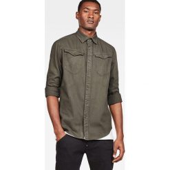Koszula dżinsowa "Arc 3d" - Slim fit - w kolorze khaki. Koszule męskie marki G-Star. W wyprzedaży za 257.95 zł.