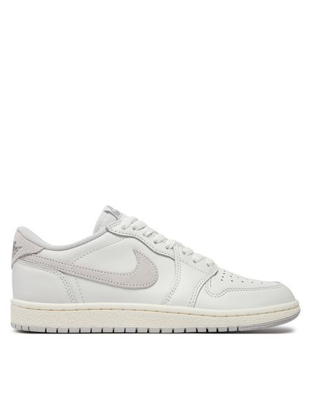 Nike Sneakersy Air Jordan 1 low 85 FB9933 100 Biały. Białe buty sportowe na co dzień męskie Nike, m, bez wzorów, ze skóry, bez ramiączek, bez kaptura. Za 639.99 zł.