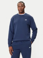 New Balance Bluza Small Logo MT41507 Granatowy Relaxed Fit. Niebieskie bluzy nierozpinane męskie New Balance, m, bez wzorów, z syntetyku, bez ramiączek, bez kaptura. Za 269.99 zł.
