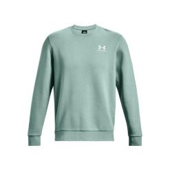 Bluza Under Armour Essential Fleece. Białe bluzy nierozpinane męskie Under Armour, m, bez wzorów, sportowe, bez ramiączek, bez kaptura. Za 312.50 zł.