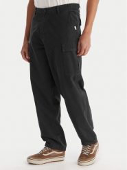 Element Spodnie cargo Relax Cargo ELYNP00203 Czarny Relaxed Fit. Czarne spodnie na co dzień męskie Element, bez wzorów, z bawełny. Za 419.99 zł.