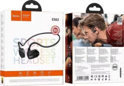 Hoco ES63 Bezprzewodowe Słuchawki Bluetooth z Przewodnictwem Powietrznym - Czarne. Czarne słuchawki bluetooth Hoco. Za 50.91 zł.