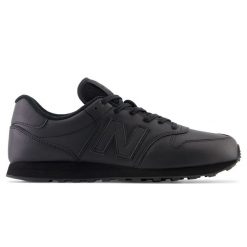Buty unisex New Balance GM500ZB2 – czarne. Czarne buty sportowe na co dzień męskie New Balance, l, bez wzorów, z dresówki, biznesowe, bez ramiączek, bez kaptura, trekkingowe. Za 289.99 zł.