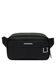 Armani Exchange Nerka XM002037 AF19931 UC001 Czarny. Czarne saszetki męskie Armani Exchange, bez wzorów, ze skóry. Za 459.99 zł.