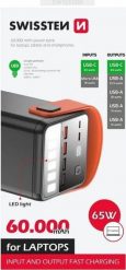 Powerbank Sourcing Swissten Power Line Power Bank External Charging Battery 60,000 mAh / 65W. Powerbanki Sourcing. Za 545.98 zł.