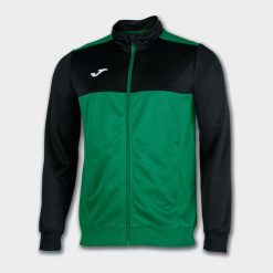 Bluza do piłki nożnej męska Joma Winner. Zielone bluzy nierozpinane męskie Joma, m, bez wzorów, sportowe, bez ramiączek, bez kaptura. Za 147.50 zł.
