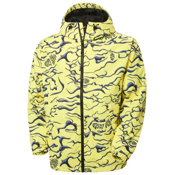 Ponadwymiarowa kurtka wodoodporna Helly Hansen Play. Żółte kurtki męskie Helly Hansen, m, bez wzorów, bez ramiączek, bez kaptura. Za 553.50 zł.