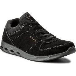 Półbuty ECCO - Wayfly 83522451707 Black/Black. Czarne codzienne półbuty męskie ecco, z materiału, eleganckie. W wyprzedaży za 309.00 zł.
