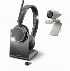 Słuchawki Słuchawki bezprzewodowe Plantronics Voyager 4220 UC + Poly Studio P5 Kit. Słuchawki bluetooth NoName. Za 1,207.80 zł.