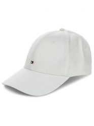 Tommy Hilfiger Czapka z daszkiem Classic Bb Cap E367895041 Biały. Białe czapki męskie Tommy Hilfiger, bez wzorów, z bawełny. Za 119.99 zł.