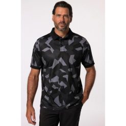 Męska Koszulka polo golf rękaw 1/2 QuickDry moro do rozm. 7XL. Czarne koszulki polo męskie JAY-PI, m, bez wzorów, z materiału, sportowe, bez kołnierzyka, bez ramiączek. Za 244.99 zł.