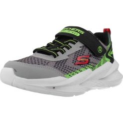 Buty SKECHERS METEOR LIGHTS Szary. Szare buty trekkingowe męskie Skechers, bez wzorów, z tkaniny, bez zapięcia, trekkingowe, skechers sport. Za 217.99 zł.