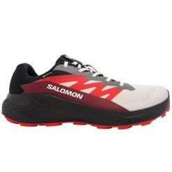 Buty do biegania męskie Salomon Alphaglide Gtx. Czarne buty do biegania męskie Salomon, bez wzorów, z materiału, bez zapięcia, do biegania. Za 486.00 zł.