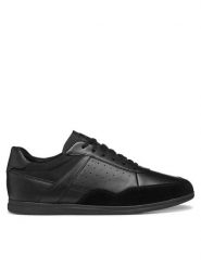 Geox Sneakersy U Renan U554GC 08522 C9999 Czarny. Czarne buty sportowe na co dzień męskie Geox, m, bez wzorów, ze skóry, bez ramiączek, bez kaptura. Za 289.99 zł.