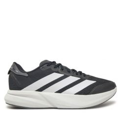 Buty do biegania adidas. Czarne buty do biegania męskie ADIDAS, bez wzorów, bez zapięcia, do biegania. Za 309.99 zł.