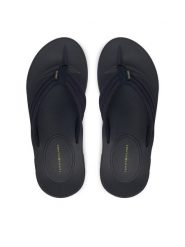Tommy Hilfiger Japonki Molded Hilfiger Lth Beach Sandal FM0FM05802 Granatowy. Niebieskie klapki i japonki męskie Tommy Hilfiger, bez wzorów, z syntetyku. Za 209.99 zł.