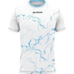 T-shirt Givova Sport Grafitowo-Biały-Niebieski L Oddychający i Lekki. Białe t-shirty sportowe męskie Givova, l, bez wzorów, z poliesteru, sportowe, bez ramiączek. Za 155.99 zł.