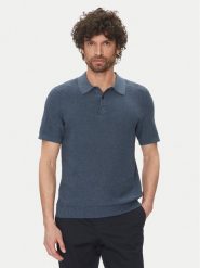Michael Kors Polo CS560GO469 Niebieski Regular Fit. Niebieskie koszulki polo męskie Michael Kors, m, bez wzorów, z bawełny, bez kołnierzyka, bez ramiączek. Za 399.99 zł.
