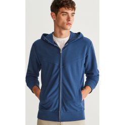 Bluza z kapturem - Niebieski. Bluzy z kapturem męskie marki Reserved. W wyprzedaży za 59.99 zł.