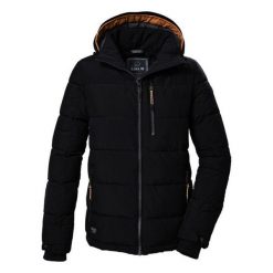 Kurtka z kapturem Killtec GW 27. Czarne kurtki męskie KILLTEC, bez wzorów, sportowe, bez ramiączek, z kapturem. Za 675.00 zł.