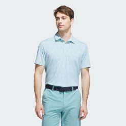 Koszulka Ultimate365 Mini Bunker Polo. Niebieskie koszulki polo męskie ADIDAS, m, bez wzorów, sportowe, bez kołnierzyka, bez ramiączek. W wyprzedaży za 229.50 zł.