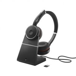 Słuchawki nauszne bezprzewodowe Jabra Evolve 65 MS Stereo Link370. Słuchawki bluetooth Jabra. Za 1,526.99 zł.