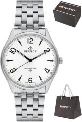 Zegarek Perfect M141-04 męski klasyczny czytelny 42 mm . Zegarki męskie Perfect. Za 109.00 zł.