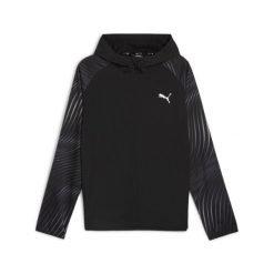 Kurtka męska Run Favorite PUMA Black Aop. Czarne kurtki męskie Puma, m, bez wzorów, sportowe, bez ramiączek, bez kaptura. W wyprzedaży za 231.75 zł.