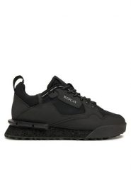 REPLAY Sneakersy GMS1P .000.C0061L Czarny. Czarne buty sportowe na co dzień męskie Replay, l, bez wzorów, z materiału, bez ramiączek, bez kaptura. Za 609.99 zł.