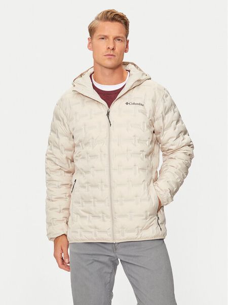 Columbia Kurtka puchowa Delta Ridge™ II 2086222 Beżowy Regular Fit. Brązowe kurtki męskie Columbia, m, bez wzorów, z puchu, bez ramiączek, bez kaptura. Za 609.99 zł.