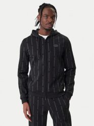 EA7 Emporio Armani Bluza 7M001392 AF12660 FC039 Czarny Regular Fit. Czarne bluzy rozpinane męskie EA7 Emporio Armani, m, bez wzorów, z bawełny, bez ramiączek, bez kaptura. Za 669.99 zł.