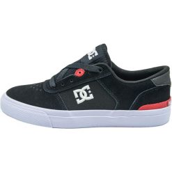 Trampki DC Shoes Teknic S, Mężczyźni. Czarne trampki męskie DC Shoes, bez wzorów, z zamszu, sportowe, bez zapięcia. Za 390.00 zł.