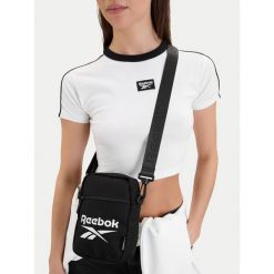 Saszetka Reebok. Czarne saszetki męskie Reebok, bez wzorów, małe. Za 49.99 zł.