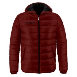Givova Giubbotto Olanda L - kurtka pikowana. Brązowe kurtki męskie Givova, l, bez wzorów, z puchu, sportowe, bez ramiączek, bez kaptura. Za 242.99 zł.
