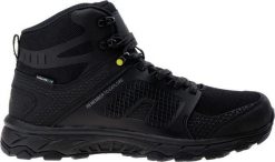 Buty trekkingowe męskie Elbrus Edgero Mid czarne r. 43. Czarne buty trekkingowe męskie ELBRUS, bez wzorów, bez zapięcia. Za 171.65 zł.