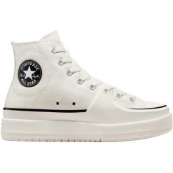 Trampki Converse Chuck Taylor All Star Construct, Dla obu płci. Białe trampki męskie Converse, bez wzorów, retro, bez zapięcia. Za 490.00 zł.