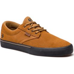 Tenisówki ETNIES - Jameson Vulc 4101000449 Brown/Black 201. Brązowe trampki męskie Etnies, z gumy, eleganckie. W wyprzedaży za 229.00 zł.