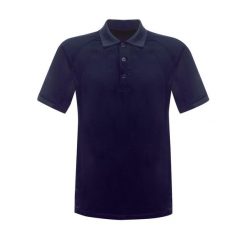 Męska Koszulka Polo Coolweave. Niebieskie koszulki polo męskie Regatta, m, bez wzorów, sportowe, bez kołnierzyka, bez ramiączek. Za 61.99 zł.