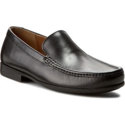 Mokasyny CLARKS - Claude Plain 261243127 Black leather. Czarne mokasyny męskie Clarks, z materiału. W wyprzedaży za 269.00 zł.